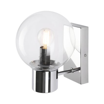 Applique murale SFERIO 1xE14/5W/230V chrome brillant/transparent