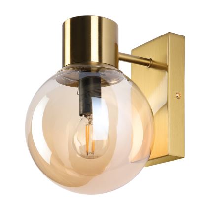 Applique murale SFERIO 1xE14/5W/230V laiton/beige fumé
