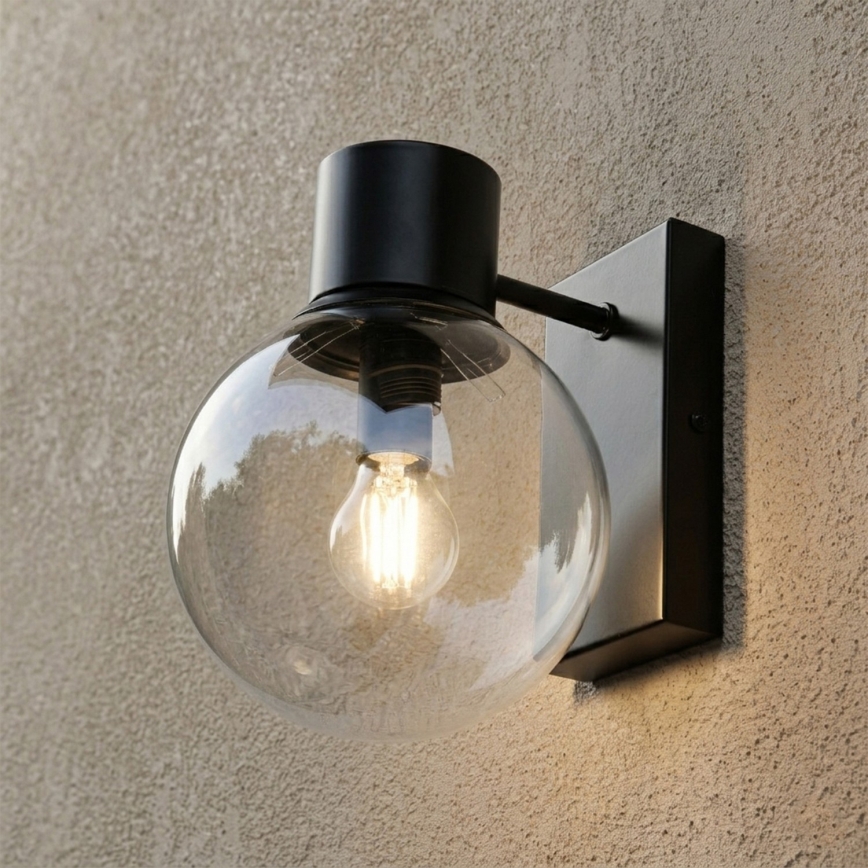 Applique murale SFERIO 1xE14/5W/230V noir/transparent