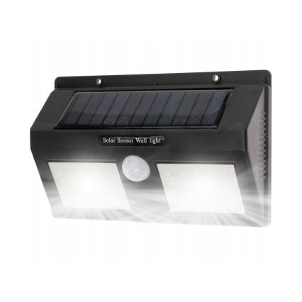 Applique murale solaire à LED avec capteur LED/1,2W/3,7V 1200 mAh IP44