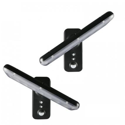 Applique murale solaire LED PHOENIX avec détecteur de mouvement LED/15W/3,2V 3000/4000K IP65 6000 mAh