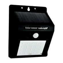Applique murale solaire avec détecteur LED/0,55W/3,7V 6500K IP65