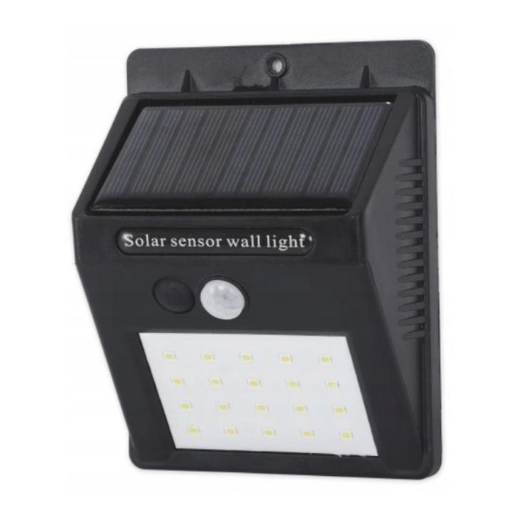 Applique murale solaire avec détecteur LED/0,55W/3,7V IP65