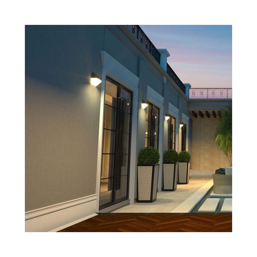 Applique murale solaire avec détecteur LED/2W/3,7V 4000K IP65 1200 mAh