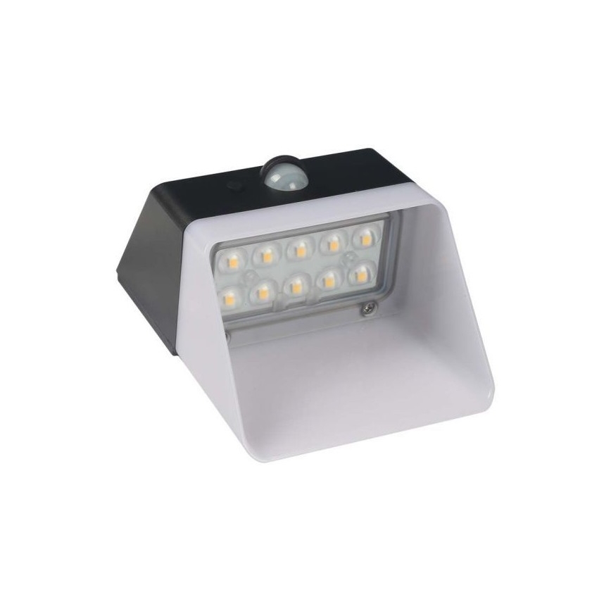 Applique murale solaire avec détecteur LED/2W/3,7V 4000K IP65 1200 mAh