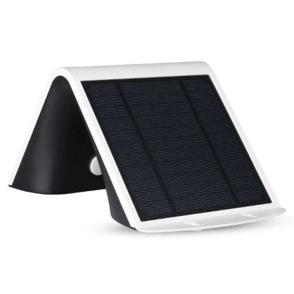 Applique murale solaire avec détecteur LED/3W/3,7V 3000/4000K IP65 2000 mAh blanc