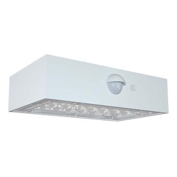 Applique murale solaire avec détecteur LED/3W/3,7V 3000K/4000K IP65 blanc