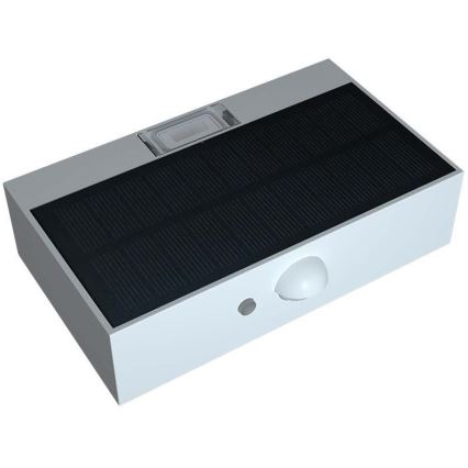 Applique murale solaire avec détecteur LED/3W/3,7V 3000K/4000K IP65 blanc