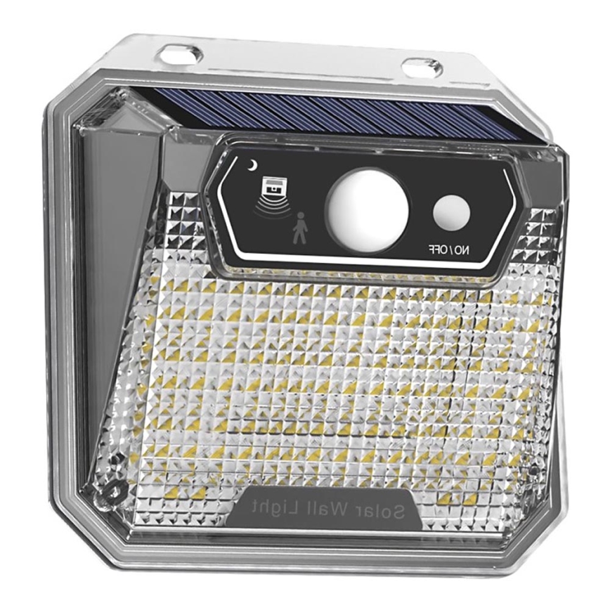 Applique murale solaire avec détecteur LED/3W/5,5V IP65 1200 mAh