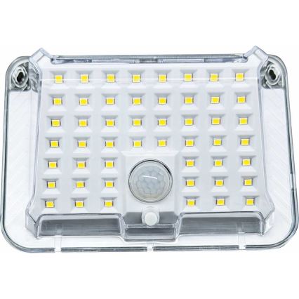 Applique murale solaire avec détecteur LED/5W/3,7V 1200 mAh IP44