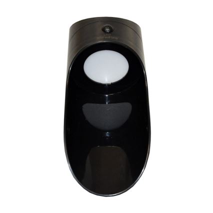 Applique murale solaire avec détecteur PALESA LED/1W/3,7V IP65 1800 mAh noir