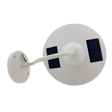 Applique murale solaire LED/0,5W/1,2V IP44 blanc