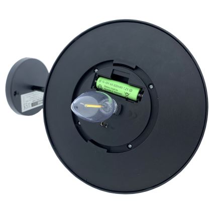 Applique murale solaire LED/0,5W/1,2V IP44 noir