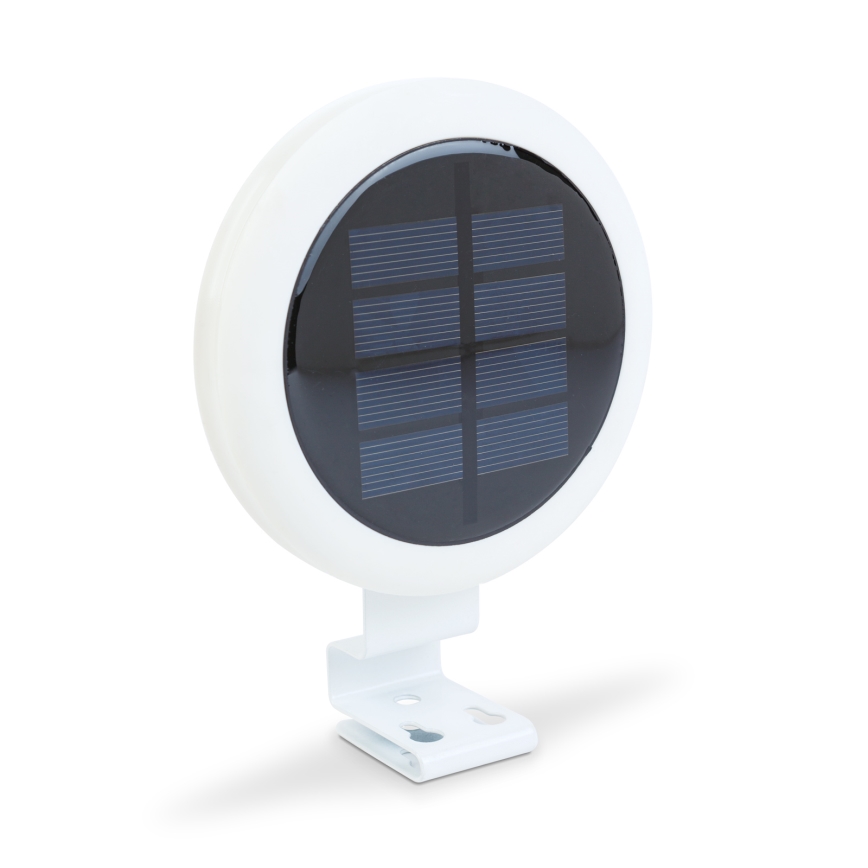 Applique murale solaire LED/1,2V 1000 mAh IP44 blanche
