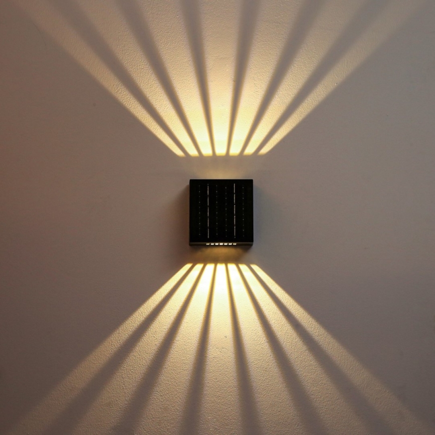 Applique murale solaire LED/2W/3,7V 4000K IP44