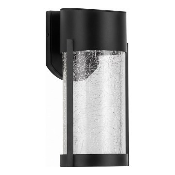 Applique murale solaire LED/3,7V 300 mAh IP44 noire