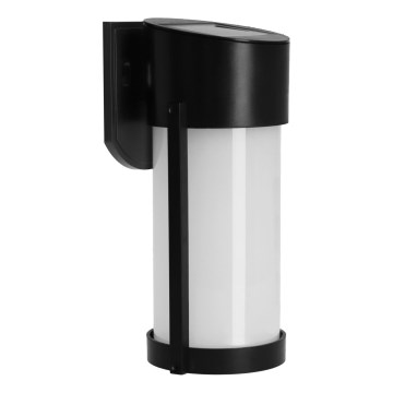 Applique murale solaire LED/3,7V 300 mAh IP44 noire