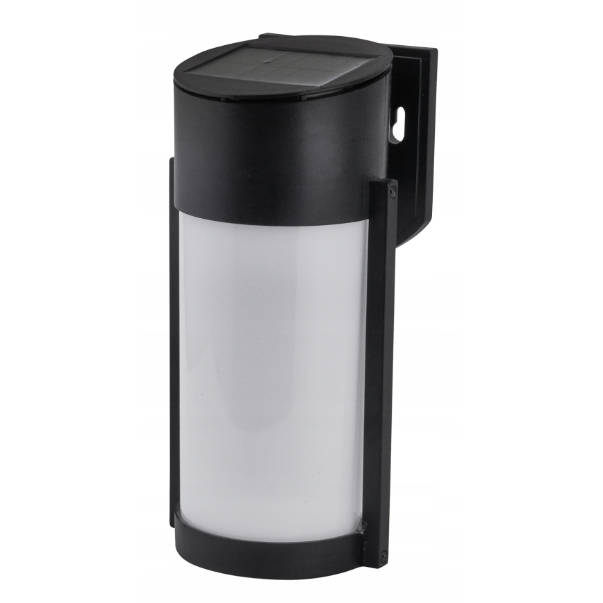 Applique murale solaire LED/3,7V 300 mAh IP44 noire