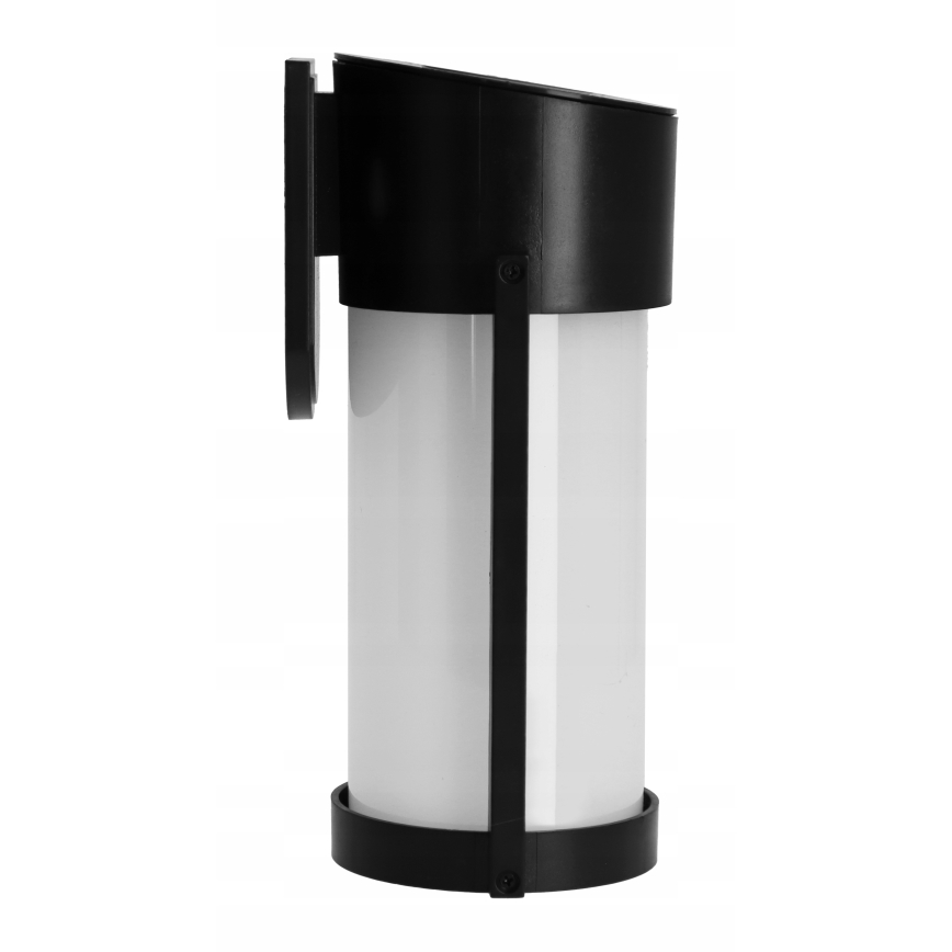 Applique murale solaire LED/3,7V 300 mAh IP44 noire