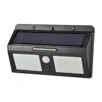 Applique murale solaire LED avec capteur LED/1,2W/3,7V 1200 mAh IP54
