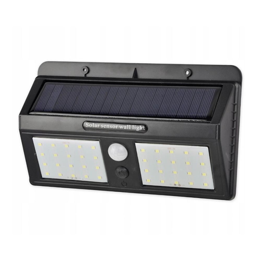 Applique murale solaire LED avec capteur LED/1,2W/3,7V 1200 mAh IP54
