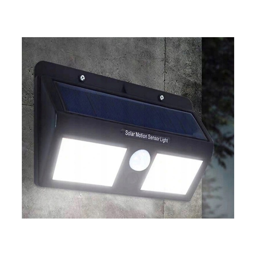 Applique murale solaire LED avec capteur LED/1,2W/3,7V 1200 mAh IP54