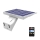 Applique murale solaire LED avec capteur LED/4,2W/3,7V IP65 blanc + télécommande