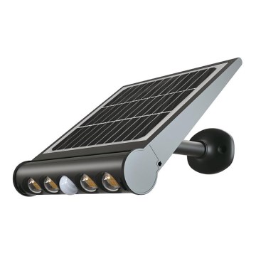 Applique murale solaire LED avec capteur LED/8W/3,7V IP65 4000K 4000 mAh