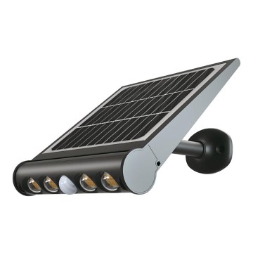 Applique murale solaire LED avec capteur LED/8W/3,7V IP65 6000K 4000 mAh