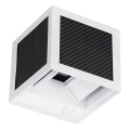 Applique murale solaire LED avec capteur LED/9W/3,7V 3000/4000/6000K IP65 2600 mAh blanc