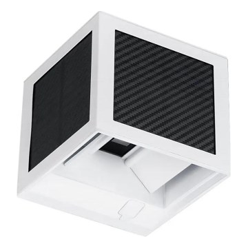 Applique murale solaire LED avec capteur LED/9W/3,7V 3000/4000/6000K IP65 2600 mAh blanc