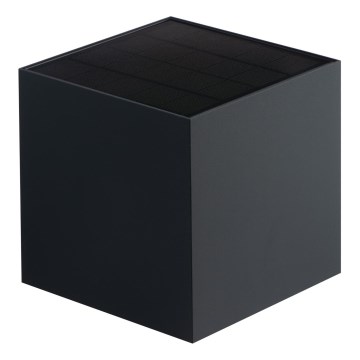 Applique murale solaire LED avec capteur REKA LED/6W/3,7V 1800 mAh 3000/4000/6500K IP65 anthracite