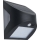 Applique murale solaire LED avec capteur — LED 3 W / 3,7 V / 3000/4000 K / 1200 mAh / IP54, noire
