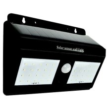 Applique murale solaire LED avec détecteur LED/1,2W/3,7V 6500K IP65