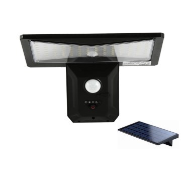 Applique murale solaire LED avec détecteur LED/2,6W/5,5V IP65 anthracite