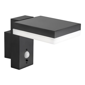 Applique murale solaire LED extérieure avec capteur LED/5,5W/3,7V 3000K IP54 2200 mAh