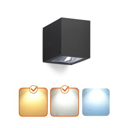 Applique murale solaire LED avec capteur QUERK LED/1,2V 3000/4000K IP54 800 mAh