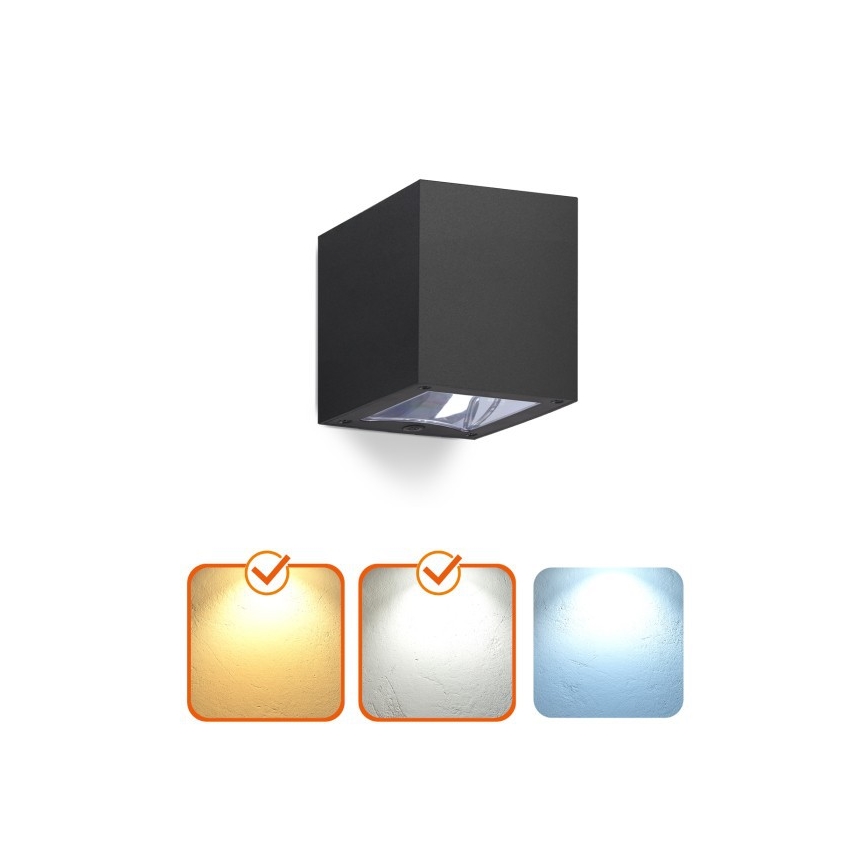 Applique murale solaire LED avec capteur QUERK LED/1,2V 3000/4000K IP54 800 mAh