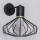 Applique murale SOLANO 1xE27/15W/230V noir/doré