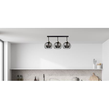 Applique murale SOLO BLACK 2xE27/60W/230V noir/doré