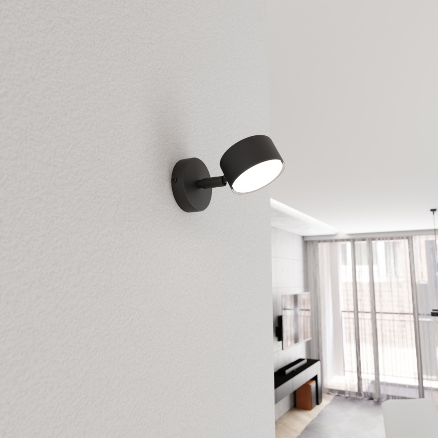 Applique murale SORA 1xGX53/12W/230V noir