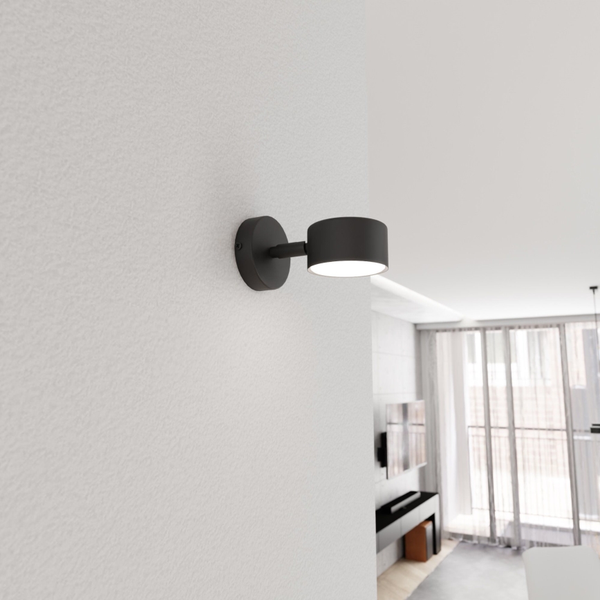 Applique murale SORA 1xGX53/12W/230V noir
