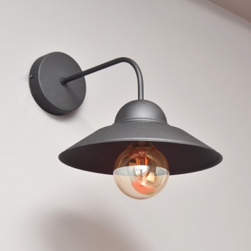 Applique murale SORAPIS 1xE27/15W/230V noir
