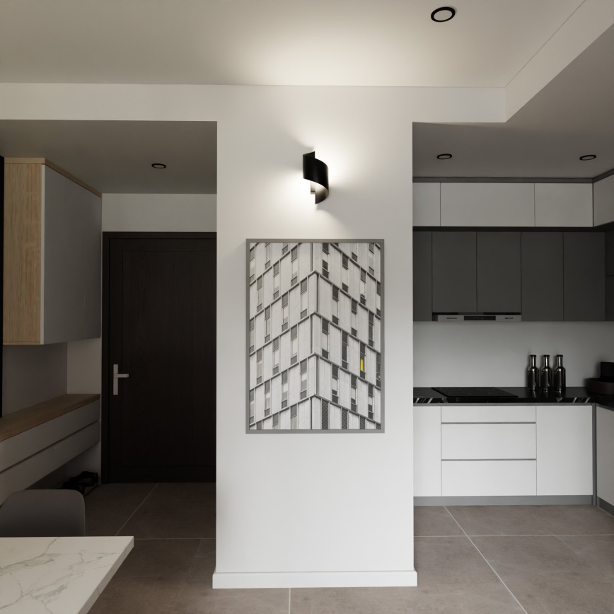 Applique murale SPINER 1xG9/8W/230V noir
