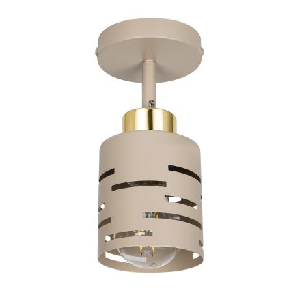 Applique murale spot ELEN 1xE27/35W/230V beige/doré