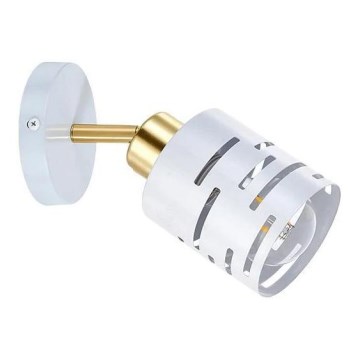 Applique murale spot ELEN 1xE27/35W/230V blanc/doré