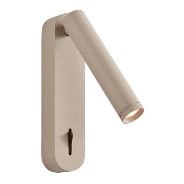 Applique murale spot LED ABRIEL 6W/230V beige