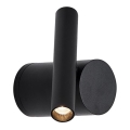 Applique murale spot LED dimmable PLANET, 4 W, 230 V, noir