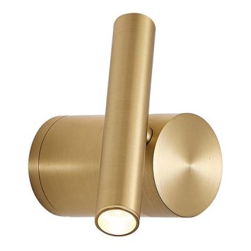 Applique murale spot LED dimmable PLANET LED/4W/230V dorée