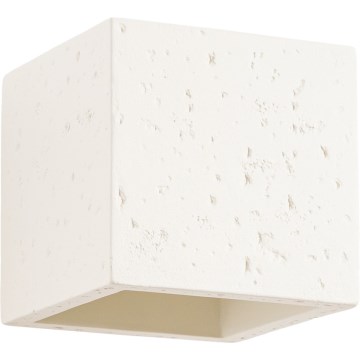 Applique murale spot QUAD 1xG9/8W/230V béton/crème